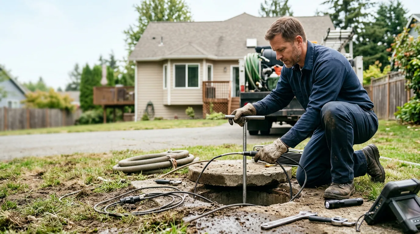 Septic Tank Pumping in Azalea, OR